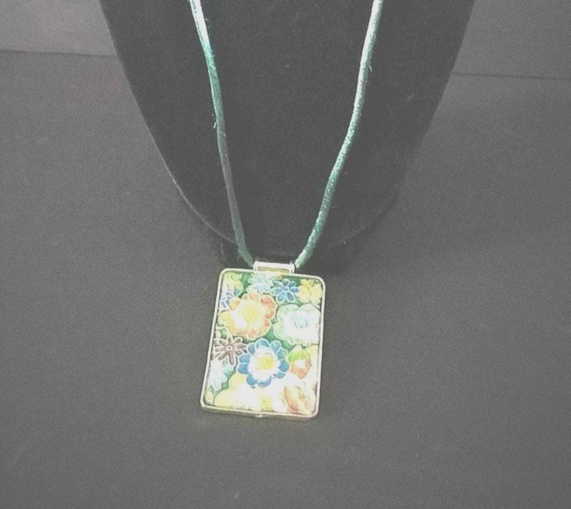 Cloissonne Anhänger Halskette Cloissonne Anhänger Halskette von 27SeahorsesVantiques