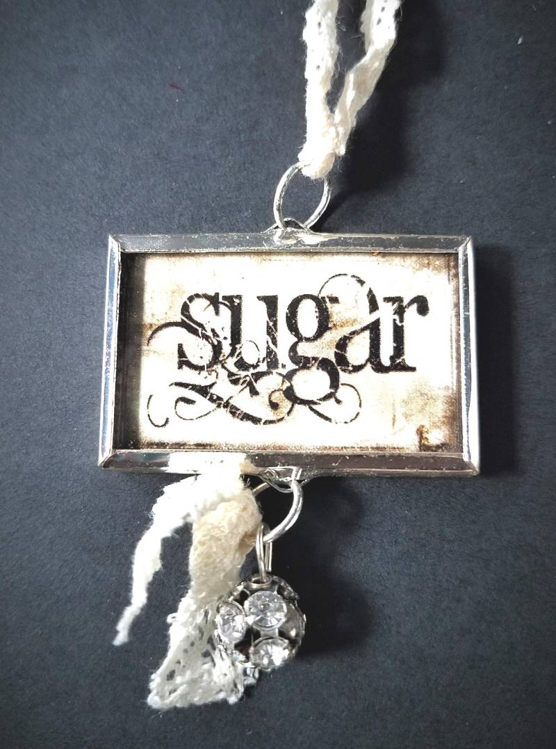 "Spitze "Zucker" Halskette." "Spitze "Zucker" Halskette." von 27SeahorsesVantiques