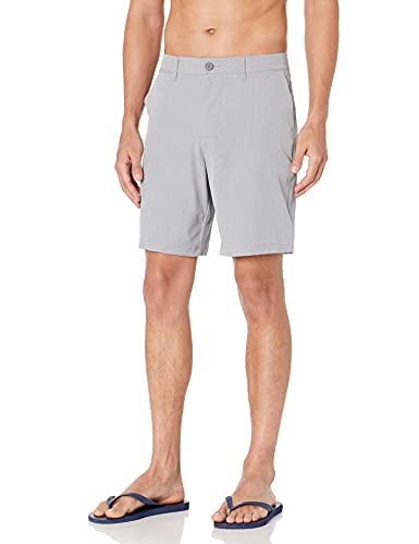 28 Palms 9" Inseam Hybrid Board shorts, Light Grey Heather, 38 28 Palms 9" Inseam Hybrid Board shorts, Light Grey Heather, 38 von 28 Palms