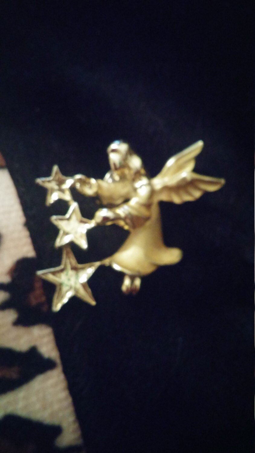 Gold Engel Mit Sternen Pin Giusti Gigio Hut Brosche Schal Weihnachtsschmuck Italienisch Designer Vintage Versandkostenfrei Usa Gold Engel Mit Sternen Pin Giusti Gigio Hut Brosche Schal Weihnachtsschmuck Italienisch Designer Vintage Versandkostenfrei Usa von 2BEB