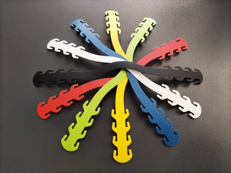 10x Maskenhalter Mundschutzhalter Ohrenschoner Flexibel Superleichte 0.8G Für Mund-Nasen Schutzmaske Neu - Made in Germany von 2BeJu