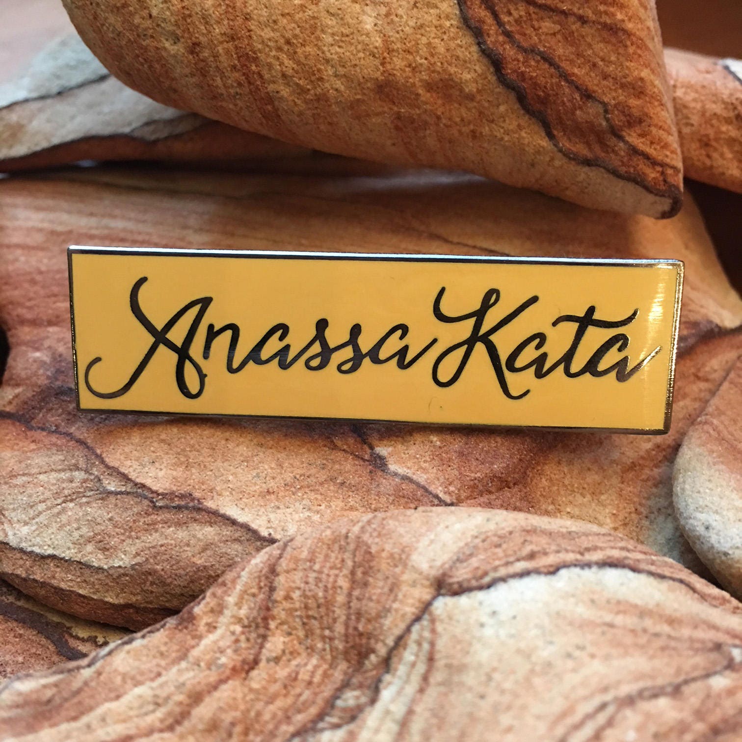 Anassa Kata Hard Emaille Pin Anassa Kata Hard Emaille Pin von 2BlueOwlsDesign