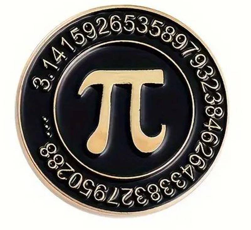 Pi Style Pin Pi | Max.dim 29 Mm - Emaille Metall Anstecknadel Abzeichen Physic Mathematik Big Bang Theory Sheldon Pi Style Pin Pi | Max.dim 29 Mm - Emaille Metall Anstecknadel Abzeichen Physic Mathematik Big Bang Theory Sheldon von 2BlueTwiLeks