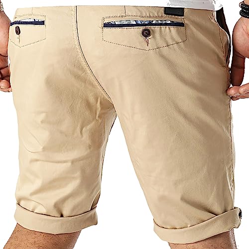 2chilly Chino Short Sommer Herren Chinoshort Bermuda Hose Slow Stig Cargo Herren Kurzhose (as3, Alpha, xx_l, Regular, Regular, Sand) von 2chilly