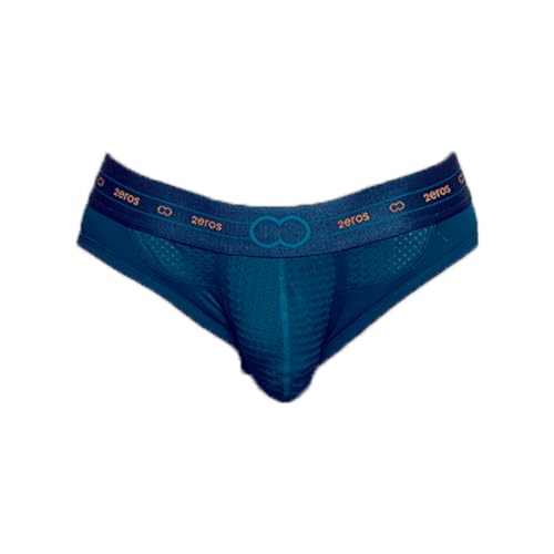 2EROS - Männer Unterwäsche - Herren Slip - Aktiv NRG Brief Blue - Blau - 1 x Größe L von 2EROS