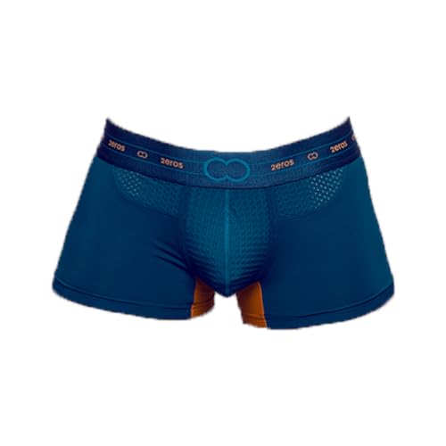 2EROS - Männer Unterwäsche - Herren Boxer - Aktiv NRG Trunk Blue - Blau - 1 x Größe M von 2EROS