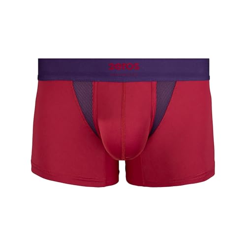 2EROS - Männer Boxer Slip Unterwäsche - AKTIV Cronus Trunk Beet Red - 1x Größe L von 2EROS