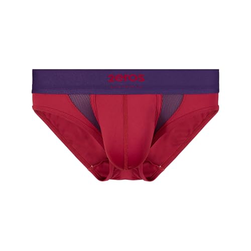 2EROS - Männer Slip Unterwäsche - AKTIV Cronus Brief Beet Red - 1x Größe L von 2EROS