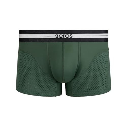 2EROS - Männer Boxer Slip Unterwäsche - AKTIV Helios Trunk Hunter Green - 1x Größe XL von 2EROS