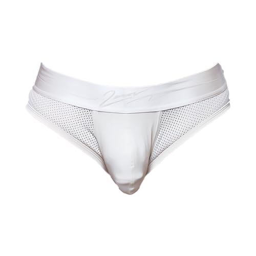 2EROS - Männer Unterwäsche - Herren Slip - AKTIV Boreas Brief Whitecap Gray - Beige - 1 x Größe M von 2EROS