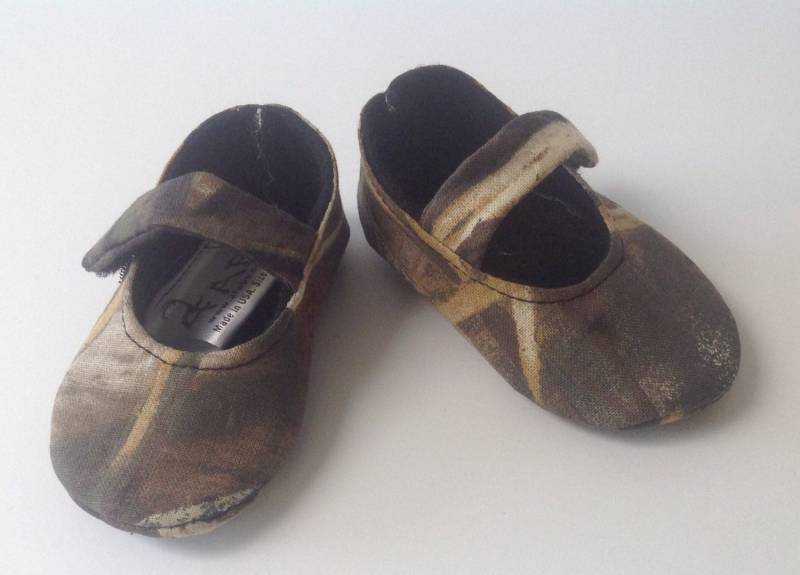 Camouflage Baby Mädchen Schuhe | Entenjäger Neugeborenen Größe Bis 24 Monate von 2Fab