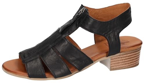 2Go Fashion Damen 8066-802 Sandale mit Absatz, schwarz, 42 EU von 2Go Fashion