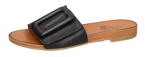 2Go Fashion Damen 8067-705 Flache Sandale, schwarz, 41 EU von 2Go Fashion