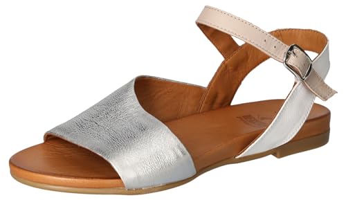 2Go Fashion Damen 8067-807 Sandale, Silber, 38 EU von 2Go Fashion