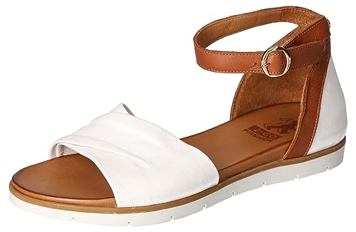 2Go Fashion Damen 8068-802-1 Flache Sandale, weiß, 40 EU von 2Go Fashion