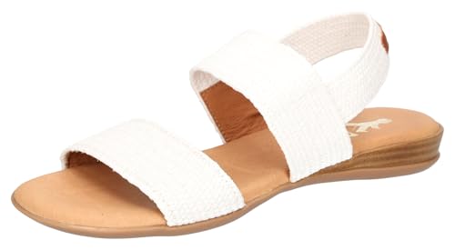 2Go Fashion Damen 8215-801 Flache Sandale, weiß, 41 EU 2Go Fashion Damen 8215-801 Flache Sandale, weiß, 41 EU von 2Go Fashion
