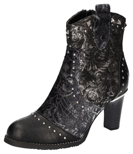 2Go Fashion Damen 8238-508 Stiefelette, schwarz, 39 EU 2Go Fashion Damen 8238-508 Stiefelette, schwarz, 39 EU von 2Go Fashion