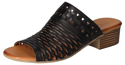 2Go Fashion Damen 8968-701 Sandale mit Absatz, schwarz, 42 EU von 2Go Fashion