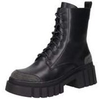 2Go Fashion Schnür Boots Damen schwarz|schwarz von 2Go Fashion