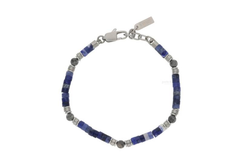 2Jewels Armband 2 Jewels Herren Armband Edelstahl mit Sodalith und Achat 232459 (kein Set, 1-tlg., kein Set) von 2Jewels