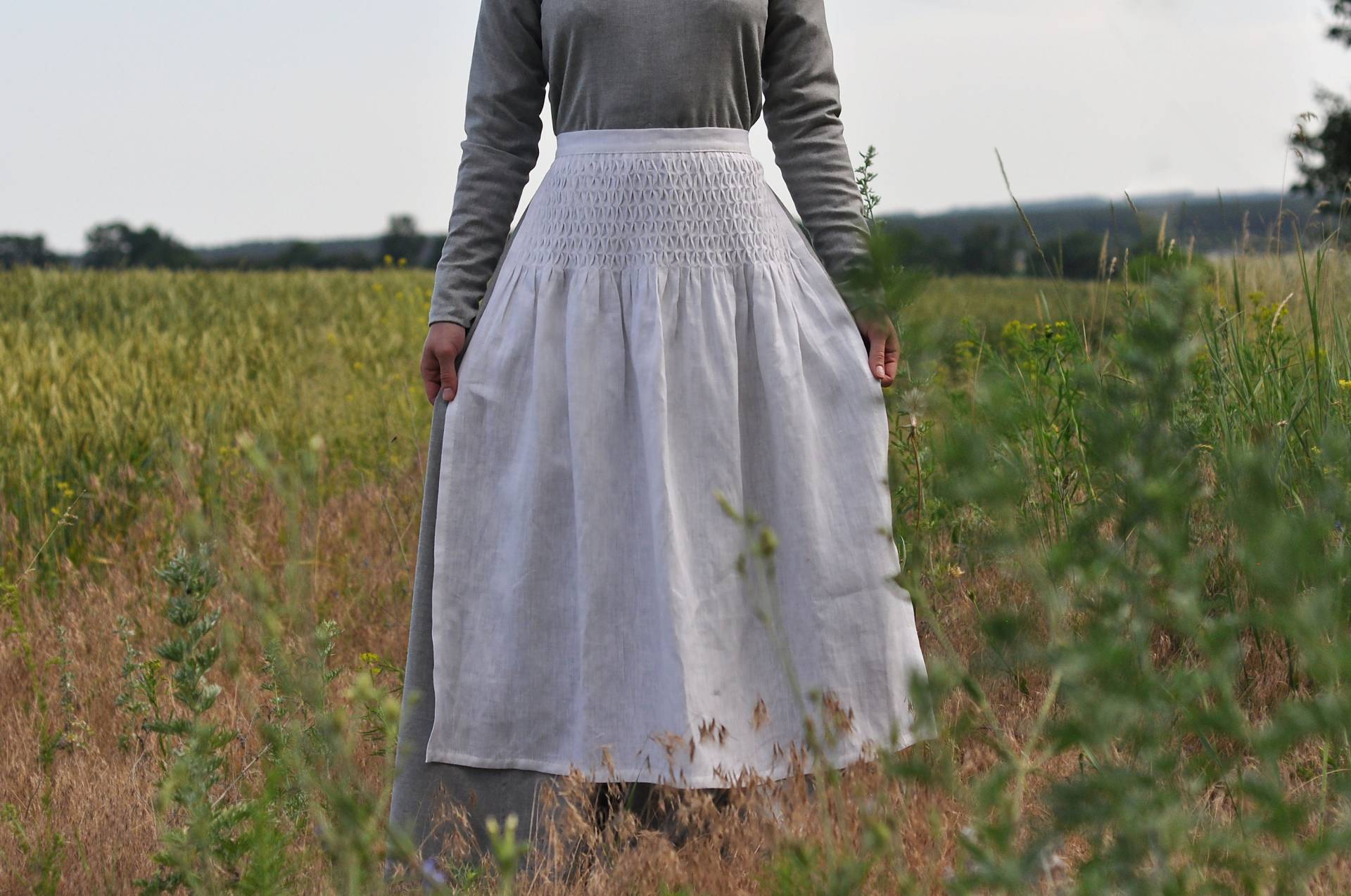 Mittelalterliche Schürze, Mittelalterschürze, Reenactment-Schürze, Renaissance-Schürze, 13.-15 Mittelalterliche Schürze, Mittelalterschürze, Reenactment-Schürze, Renaissance-Schürze, 13.-15 von 2MakkReenactment