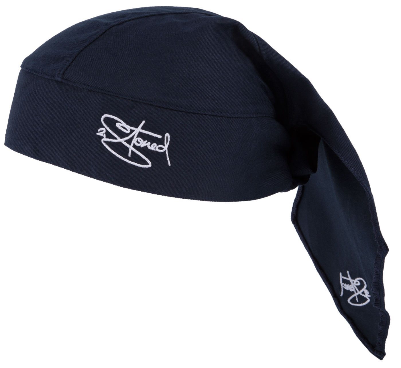 2Stoned Bandana Kopftuch Biker Cap Classic bestickt für Damen, Herren und Kinder, Einheitsgröße von 2Stoned