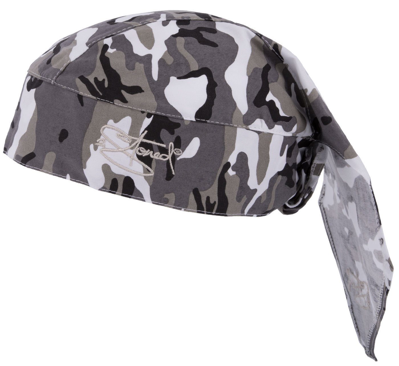 2Stoned Bandana Kopftuch Biker Cap Classic bestickt für Damen, Herren und Kinder, Einheitsgröße von 2Stoned