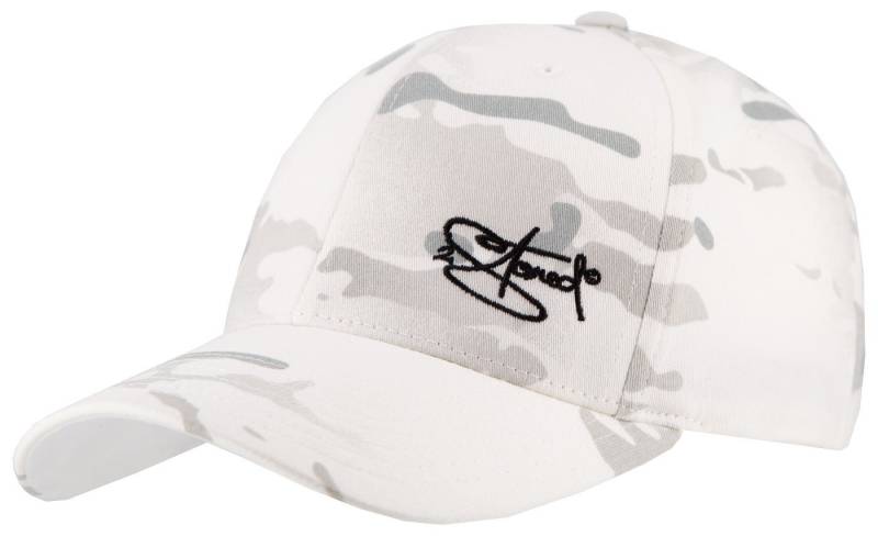 2Stoned Baseball Cap Flexfit Cap Multicam Camouflage Unisex mit Stick von 2Stoned hinten geschlossen, verstärkte Front, mittleres Profil von 2Stoned