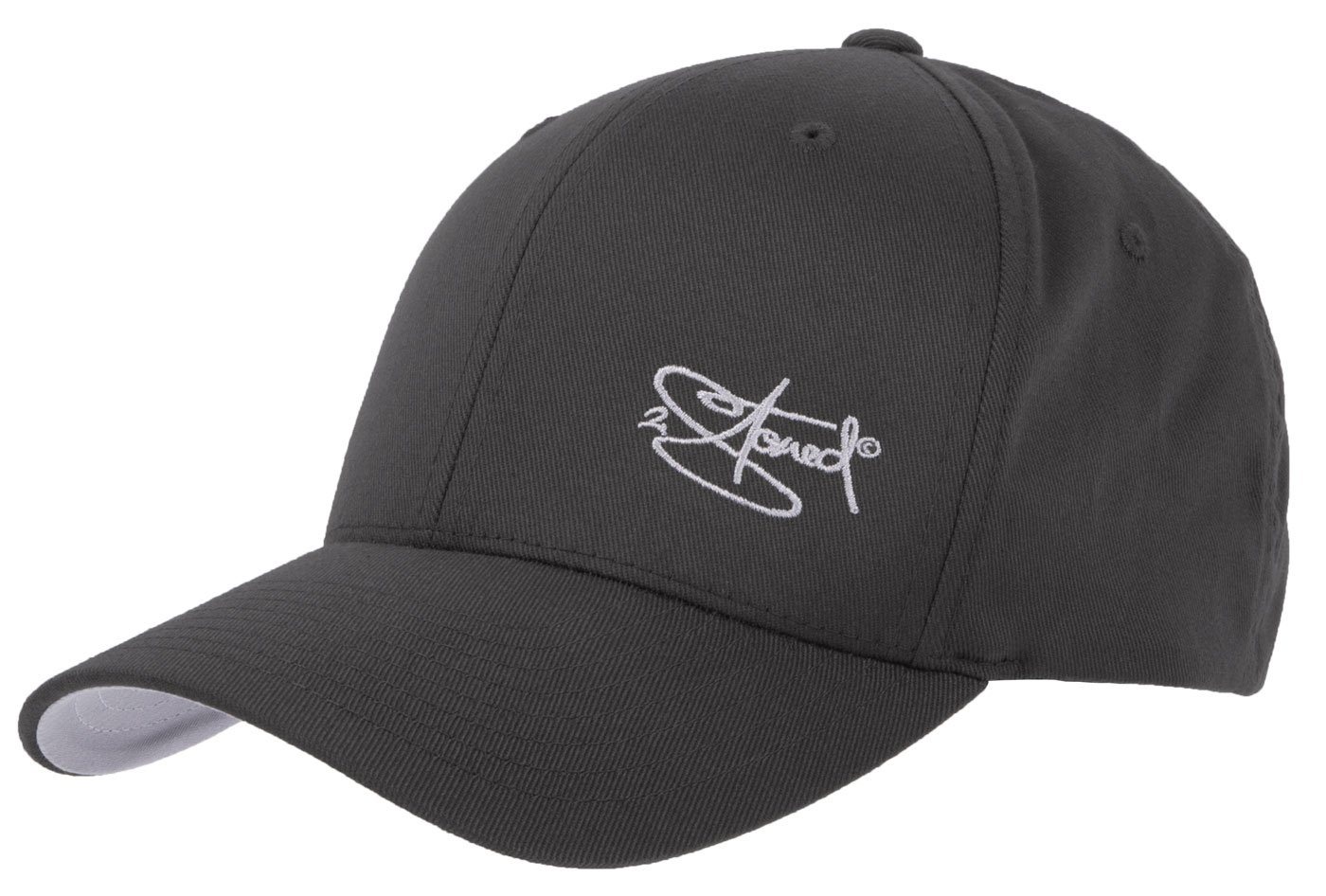 2Stoned Baseball Cap Flexfit Cap mit Stick Classic Logo für Damen, Herren und Kinder hinten geschlossen, verstärkte Front, mittleres Profil von 2Stoned