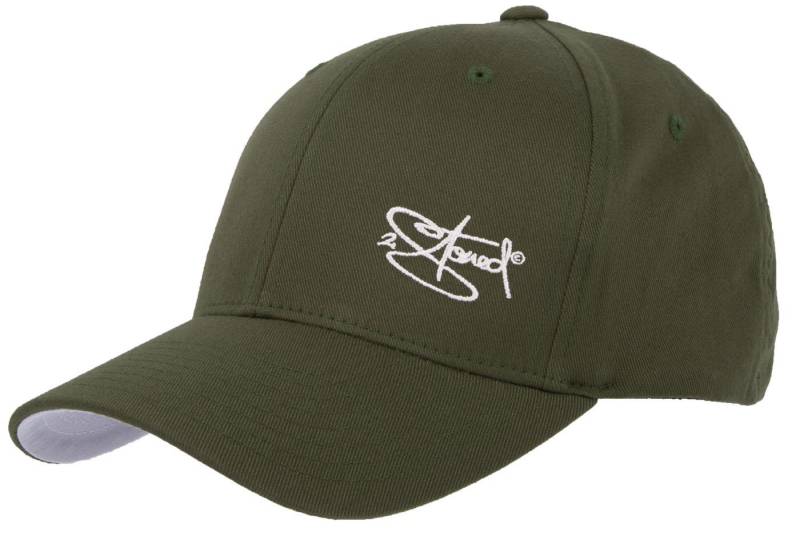 2Stoned Baseball Cap Flexfit Cap mit Stick Classic Logo für Damen, Herren und Kinder hinten geschlossen, verstärkte Front, mittleres Profil von 2Stoned