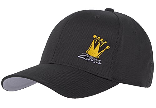 2Stoned Flexfit Basecap Classic Dark Grey mit Stick Crown Größe XS (55cm - 57cm) für Erwachsene und Kinder von 2Stoned