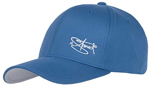2Stoned Flexfit Basecap Classic Slate Blue mit Stick Größe XS (55 cm - 57 cm) für Erwachsene und Kinder von 2Stoned