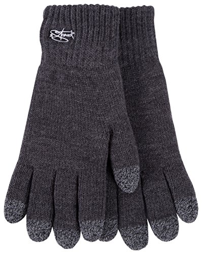 2Stoned Handy Handschuhe Touch Damen Gefüttert in Anthrazit, Größe S von 2Stoned