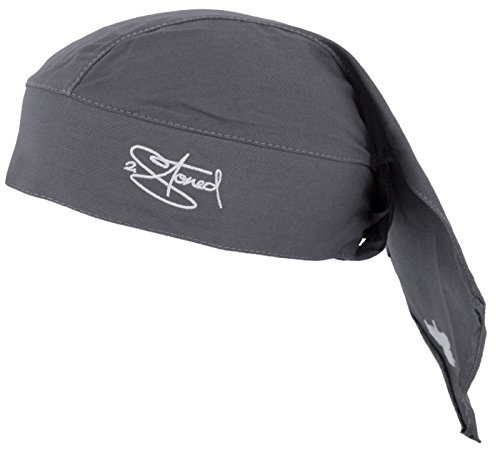2Stoned Original Biker Bandana Cap mit Classic Stick in Dark Grey für Damen, Herren und Kinder 2Stoned Original Biker Bandana Cap mit Classic Stick in Dark Grey für Damen, Herren und Kinder von 2Stoned