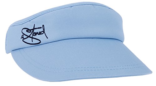 2Stoned Original Sunvisor Visor Cap mit Stick in Hellblau von 2Stoned