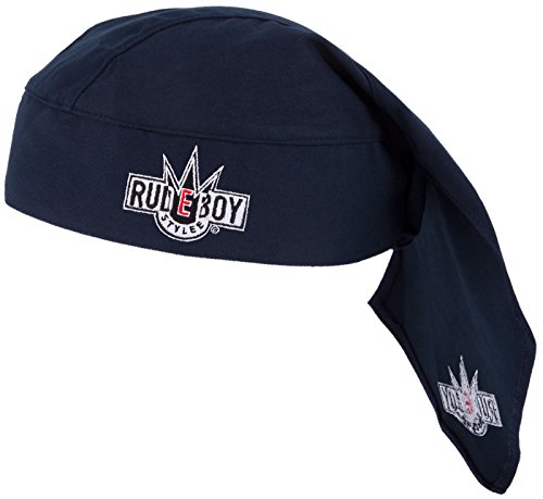 Original Rudeboy Stylee Biker Bandana Cap in Dark Navy für Erwachsene und Kinder von 2Stoned