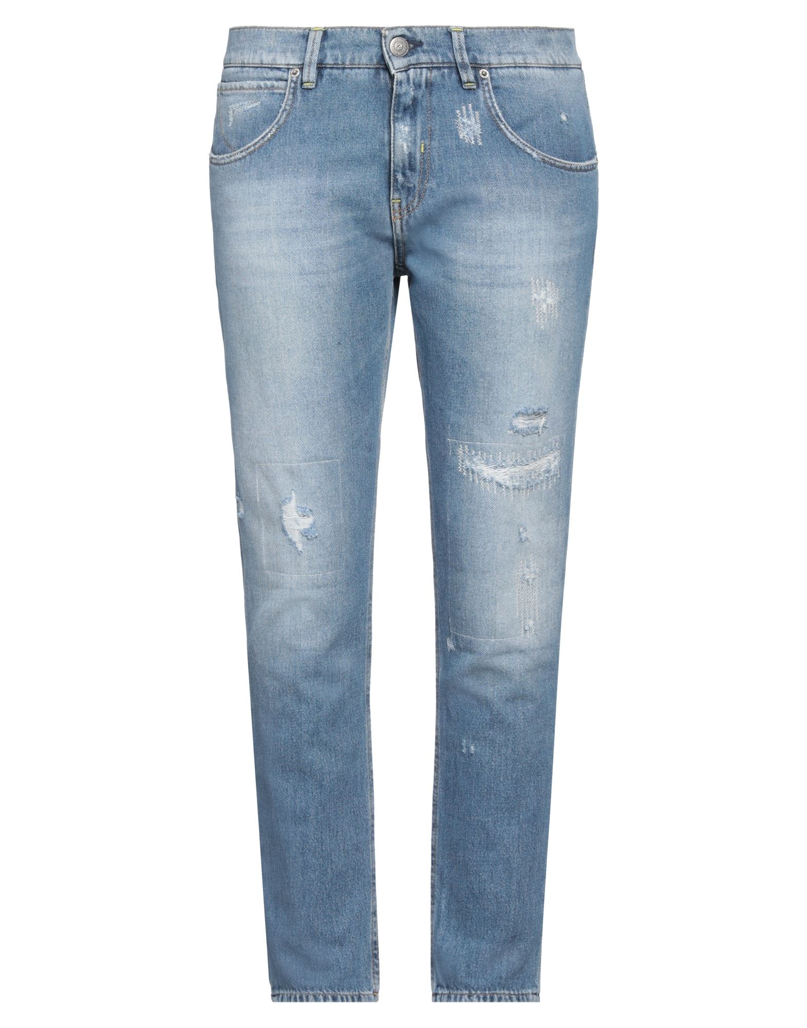 2W2M Jeanshose Damen Blau von 2W2M