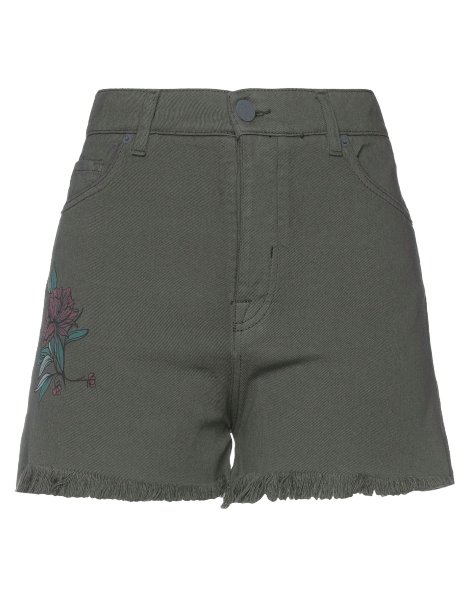 2W2M Jeansshorts Damen Militärgrün von 2W2M