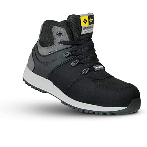 ToWorkFor Sicherheitsschuh Power S3 ESD SRC 44 Schwarz/Grau von 2Work4