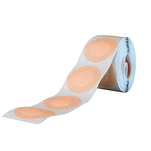 2XK-NOV 50 Paar Nippel Cover für Marathonläufer der Männer,35mm Nippelpads wasserdichte Anti-Friktion Unsichtbare Brustwarzenabdeckung,Atmungsaktiv Hypoallergen Einweg Nackt Farbe Nippelabdeckung von 2XK-NOV