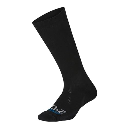 2XU 24/7 Kompressionssocken schwarz Schuhgröße M1 | 32-37cm | EU 38-41,5 2022 Laufsocken von 2XU