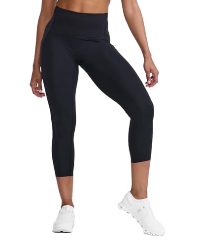 2XU Kompressionshose knöchellang Form Stash Hi-Rise Compression 7/8 Tights Black/Black L (Woman) von 2XU