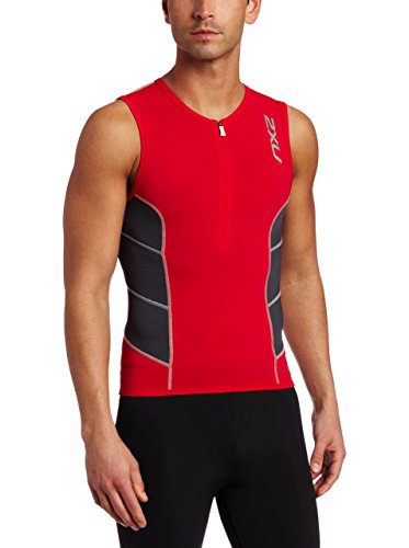 2XU Tanktop Comp Tri rot S von 2XU