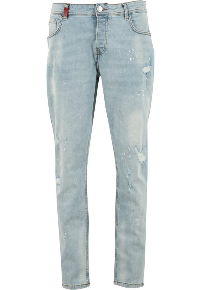 2Y Premium Bequeme Jeans 2Y Premium 2Y CARLOS DESTROYED SLIM FIT JEANS von 2Y Premium