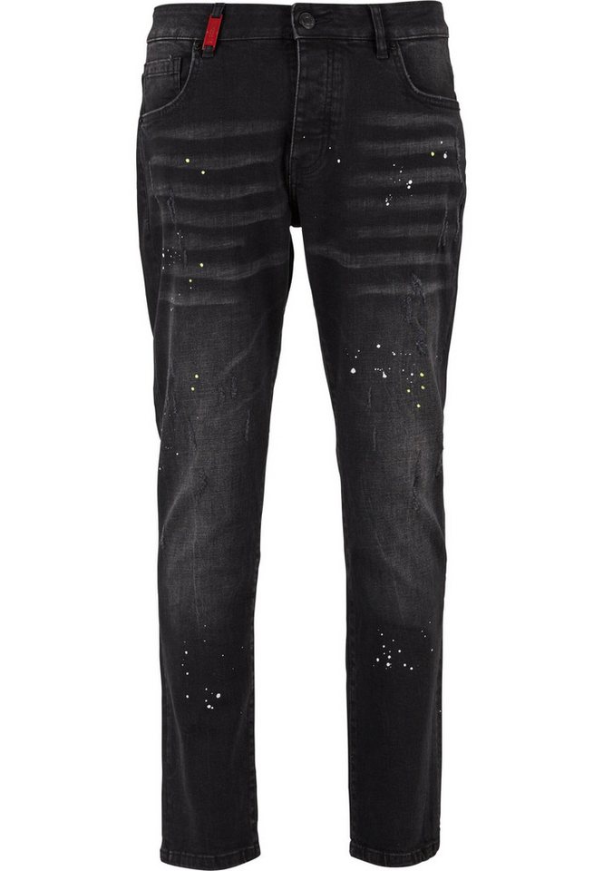 2Y Premium Bequeme Jeans 2Y Premium 2Y HECTOR DESTROYED SLIM FIT JEANS von 2Y Premium