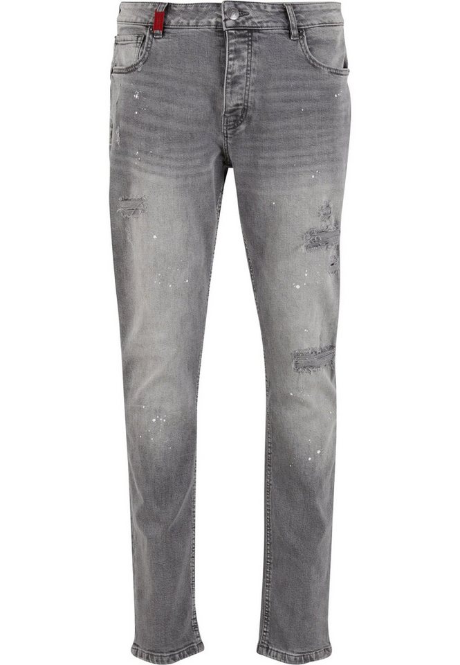 2Y Premium Bequeme Jeans 2Y Premium 2Y MATEO DESTROYED SLIM FIT JEANS von 2Y Premium