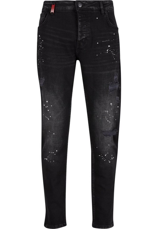 2Y Premium Bequeme Jeans 2Y Premium 2Y MATEO DESTROYED SLIM FIT JEANS von 2Y Premium