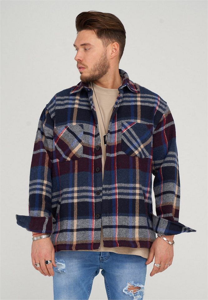 2Y Premium Langarmhemd MILIO mit praktischen Seitentaschen von 2Y Premium