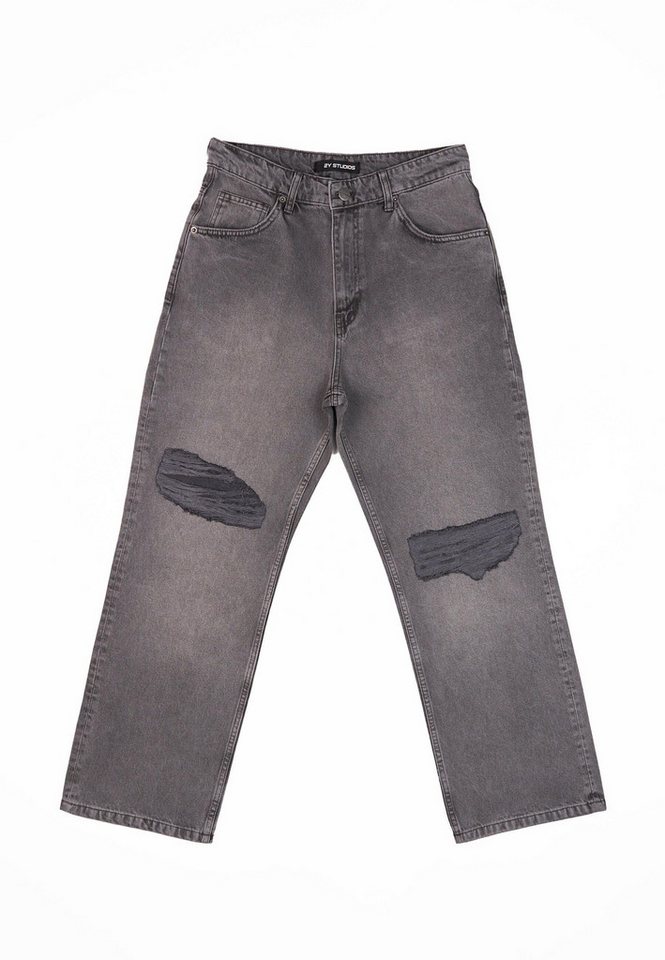 2Y Studios Bequeme Jeans 2Y Studios 2Y Anduin Ripped Baggy Jeans 2Y Studios Bequeme Jeans 2Y Studios 2Y Anduin Ripped Baggy Jeans von 2Y Studios