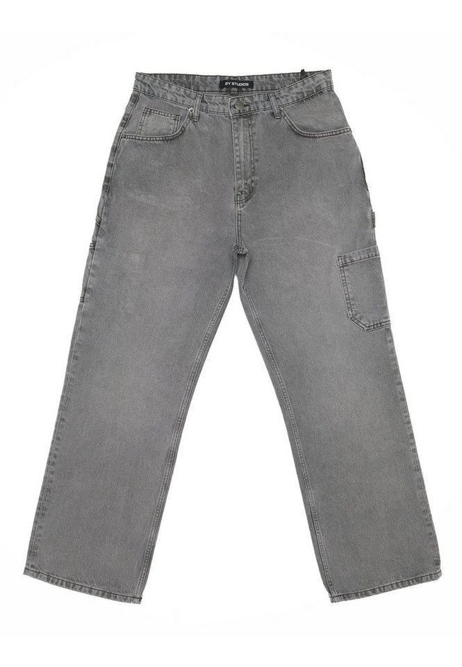 2Y Studios Bequeme Jeans 2Y Studios 2Y Eladan Worker Baggy Jeans von 2Y Studios